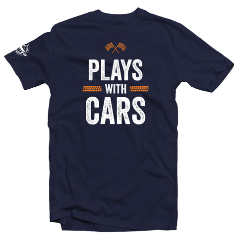 "Plays with Cars" Tee