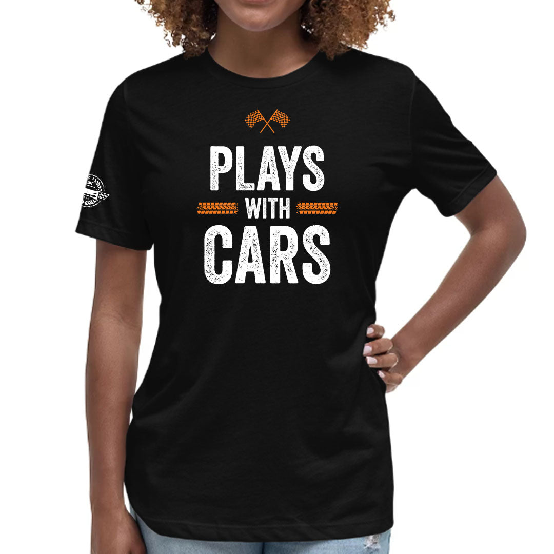 "Plays with Cars" Tee