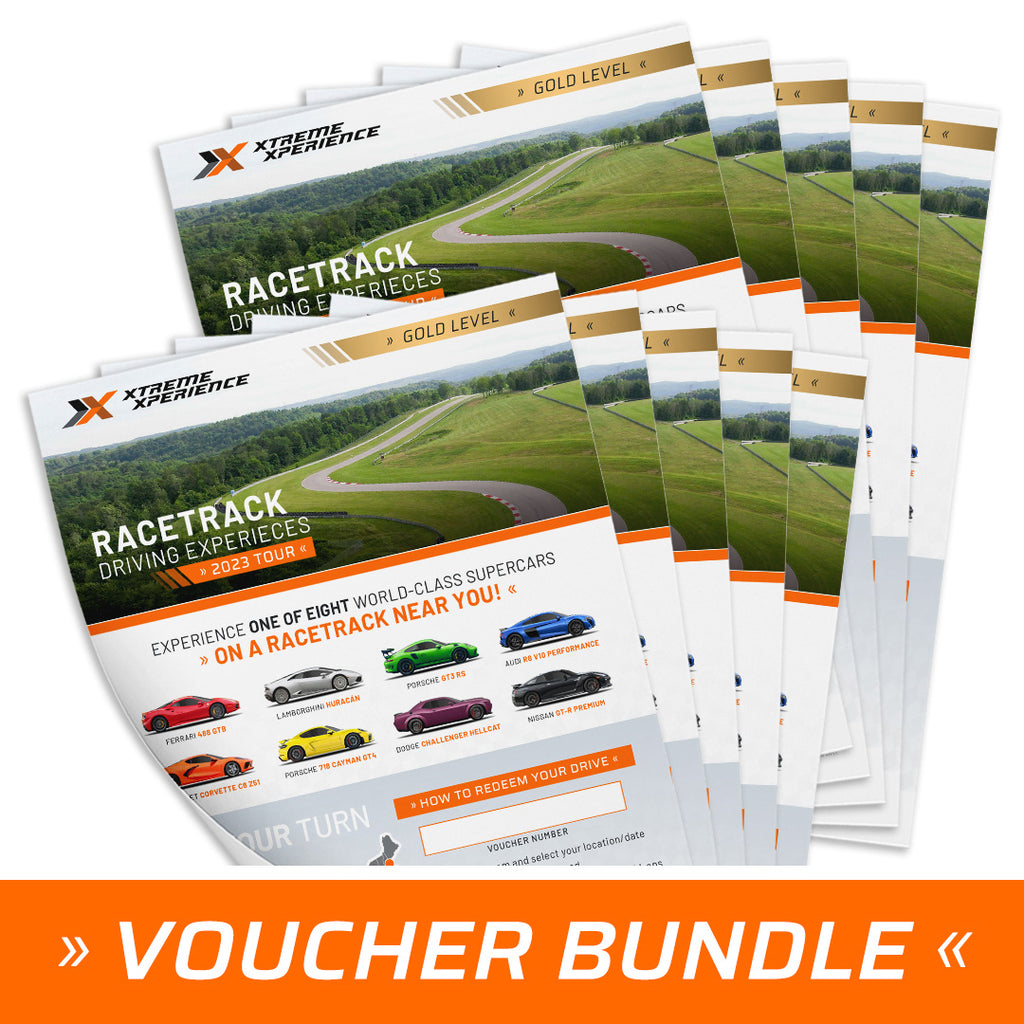 10-Ticket Supercar Track Xperience Bundle (Save 10%)